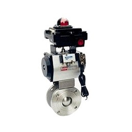 氣動對夾式球閥 氣動對夾式球閥